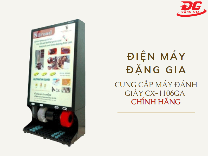 Đặng Gia là địa chỉ bán máy đánh giầy Silroad CX-1106GA uy tín, giá tốt