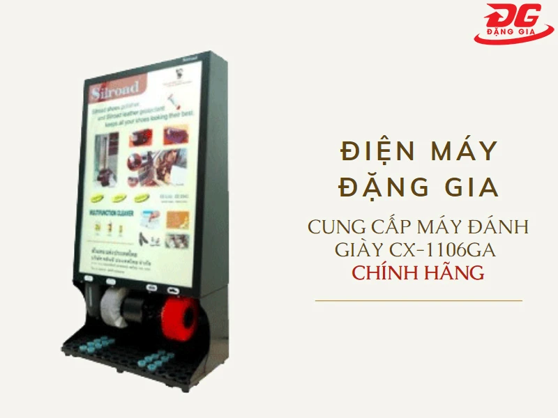 Đặng Gia là địa chỉ bán máy đánh giầy Silroad CX-1106GA uy tín, giá tốt