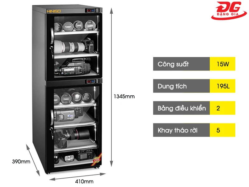 Tủ chống ẩm công nghiệp Andbon DS-195S