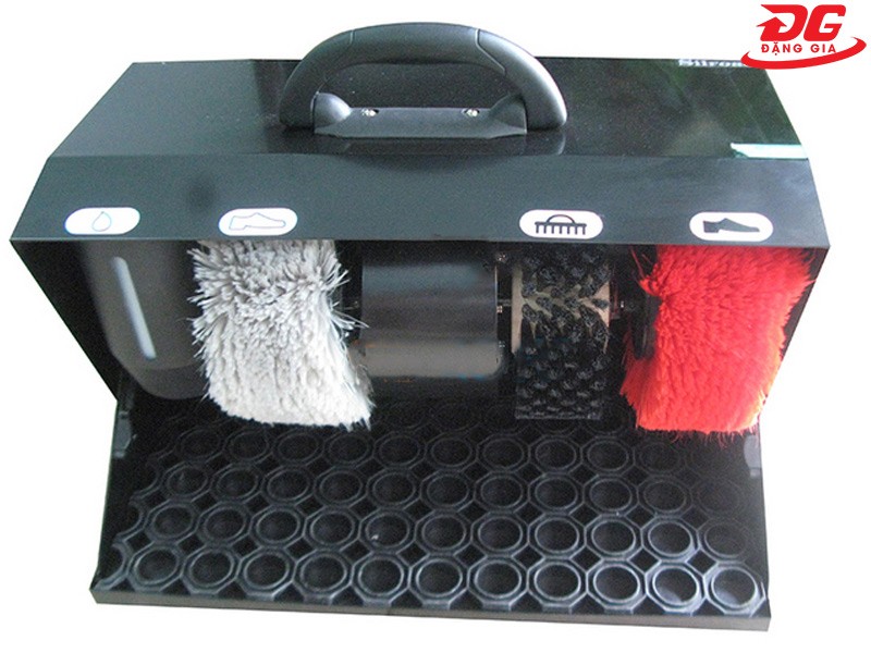 Máy đánh giày gia đình Silroad có thiết kế nhỏ gọn, chắc chắn
