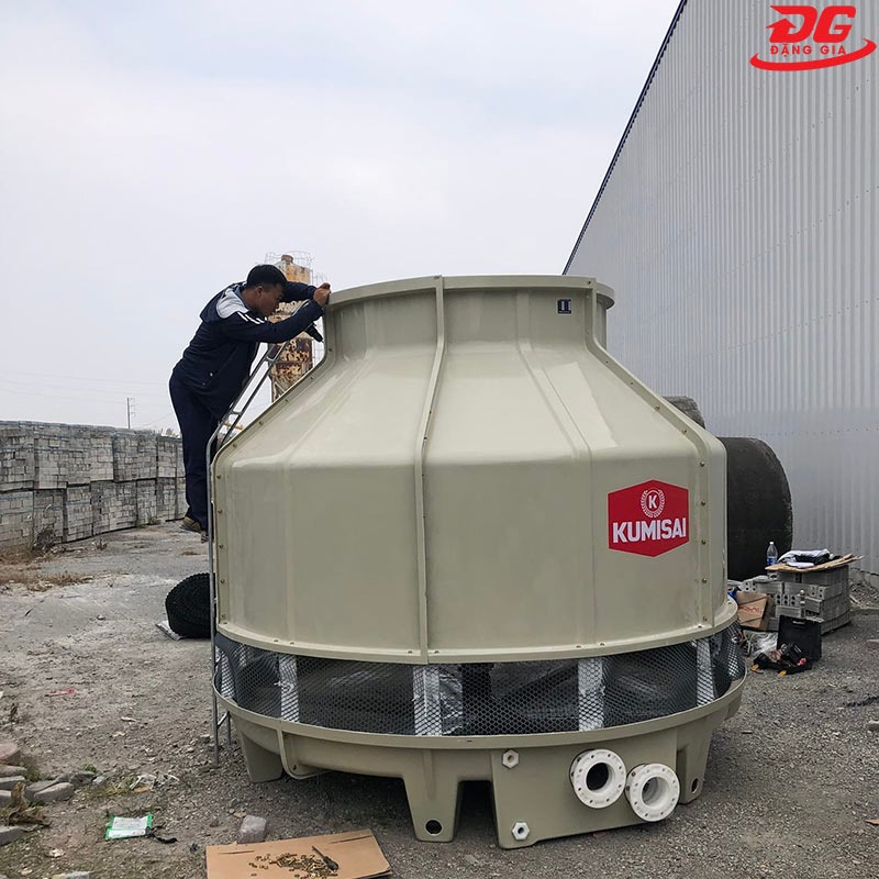 Tháp Kumisai 80RT vận hành bền bỉ, hiệu suất cao
