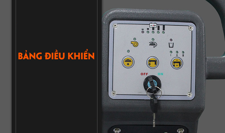 Bảng điều khiển của máy