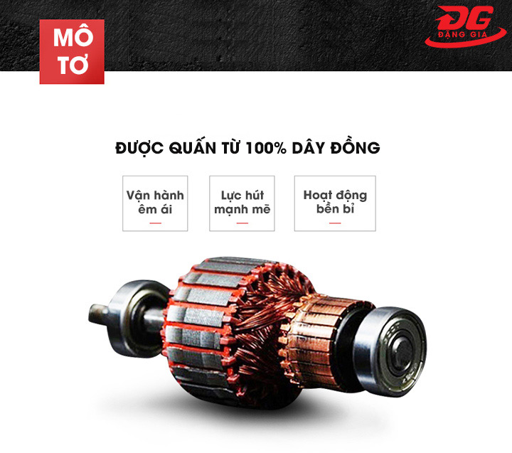 mô tơ máy được cuốn dây đồng