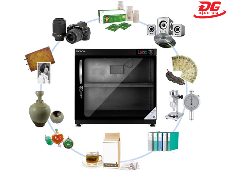 Ứng dụng đa dạng của tủ chống ẩm Andbon AD-80HS