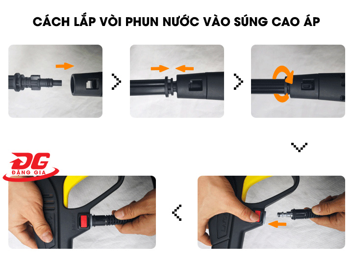khớp nối máy rửa xe lavor 140