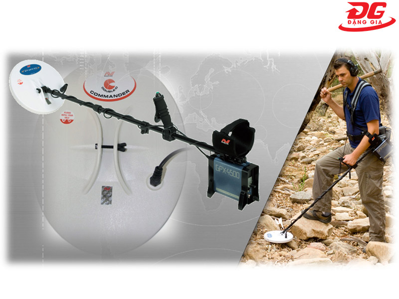 Máy rà vàng GPX 4500 được trang bị nhiều tính năng dò tìm hiện đại