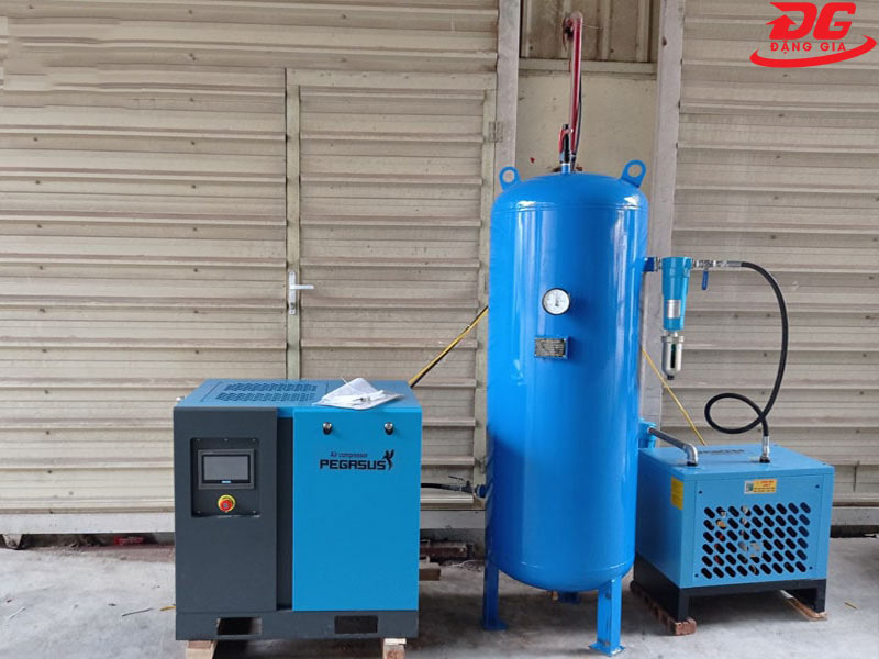 Máy nén trục vít loại nhỏ 7.5kW (10HP) Pegasus