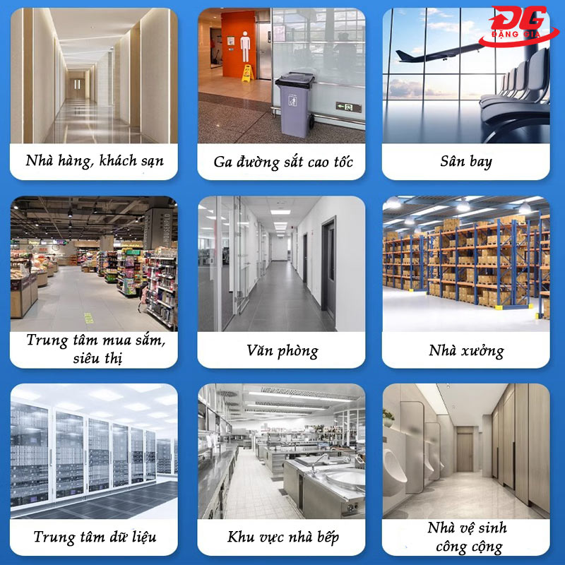 Ứng dụng của quạt thổi thảm công nghiệp