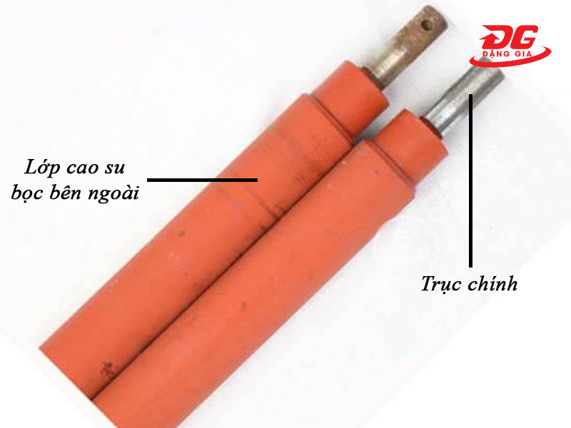 Cấu tạo con lăn máy ép plastic