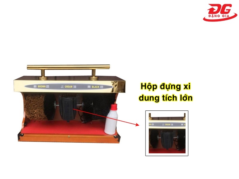 Hộp đựng xi với dung tích lớn, có thể sử dụng lâu dài