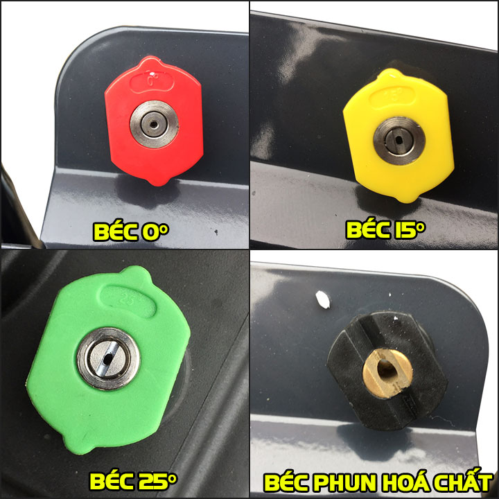 bộ béc phun máy xịt rửa xe Palada 22M58-11T4