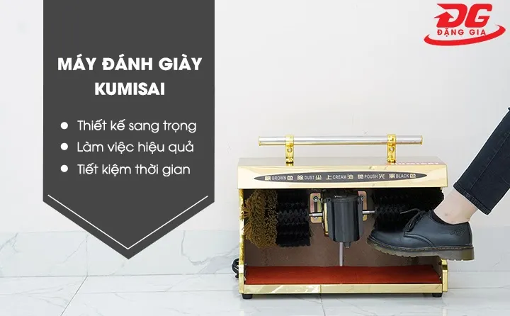 Thiết kế máy đánh giày Kumisai