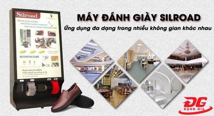 Máy đánh giày Silroad được sử dụng rộng rãi trong cuộc sống hàng ngày