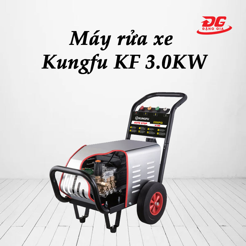 Mua máy rửa xe cao áp Kungfu KF 3.0KW chính hãng tại Đặng Gia