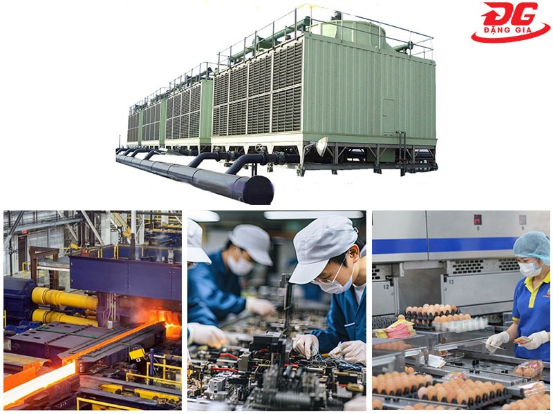 Tháp hạ nhiệt nước vuông TASHIN TSS 300RT*4cell*2tổ