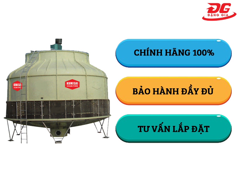 Đặng Gia là đơn vị phân phối tháp làm mát nước uy tín, chất lượng