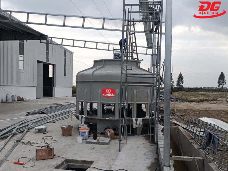 Đặng Gia hỗ trợ lắp đặt tháp giải nhiệt trên toàn quốc