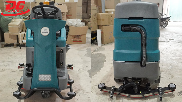 Mặt trước và mặt sau của máy Kumisai KMS 90B