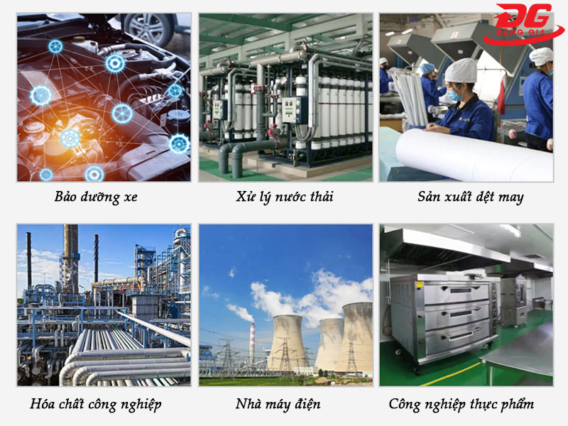 Một số ứng dụng của máy nén khí trục vít 150HP Pegasus TMPM150A