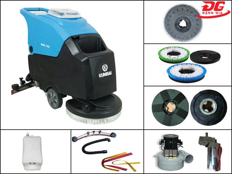 Một số phụ kiện máy chà sàn công nghiệp