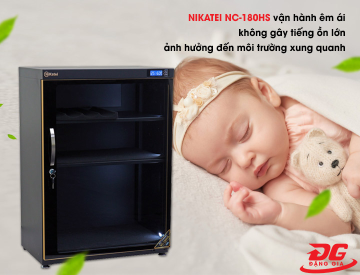 Tủ vận hành êm ái, không gây tiếng ồn lớn