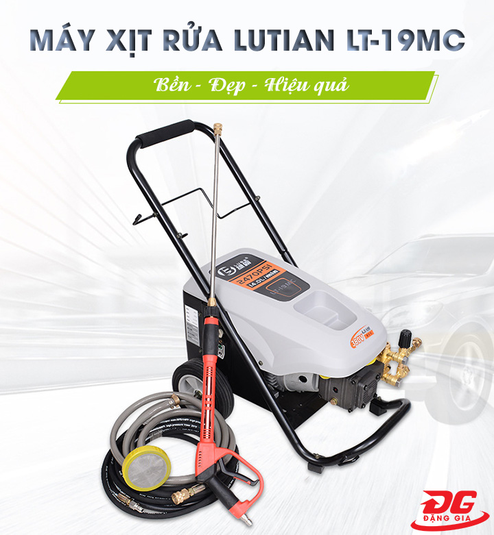 ưu điểm máy xịt rửa ô tô áp lực cao Lutian LT-19MC