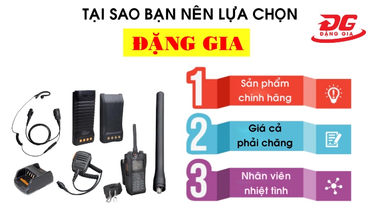Mua phụ kiện máy bộ đàm giá rẻ