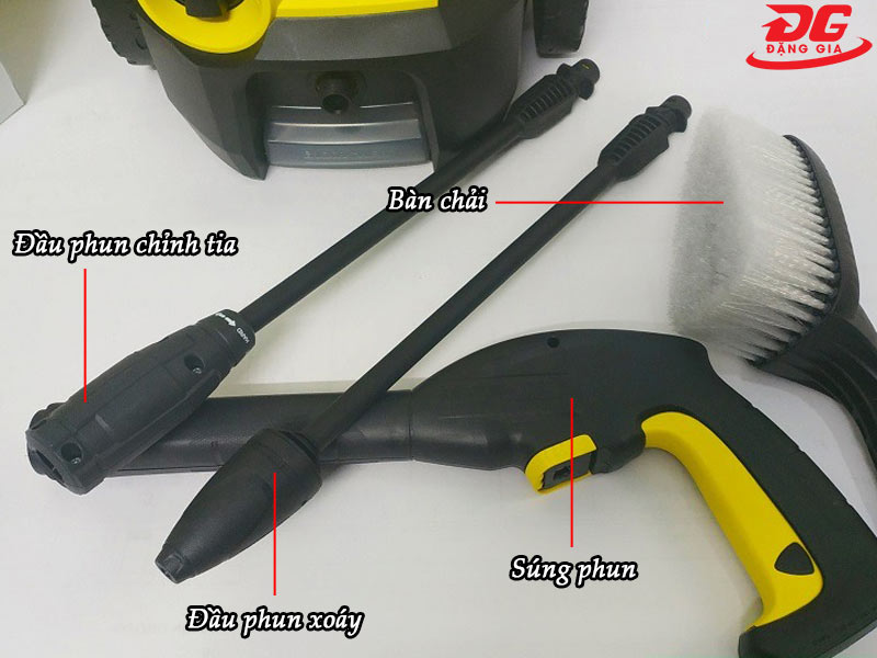 Một số phụ kiện máy xịt rửa xe áp lực cao Karcher K2 360