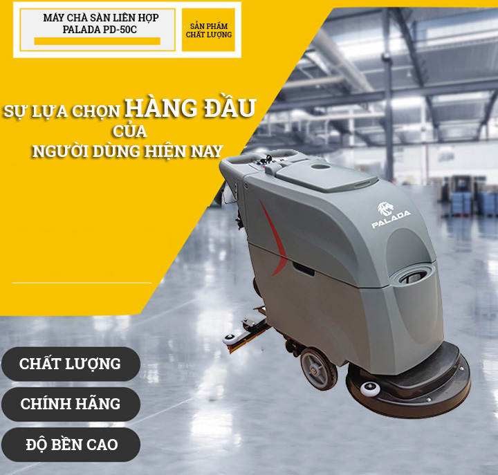 Máy chà sàn liên hợp Palada PD-50C