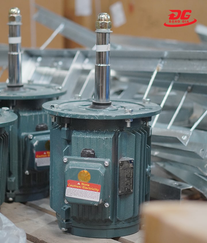 Motor tháp giải nhiệt 1.1 kw  -  1.5 HP -  6 pole, 900 – 1000 (vòng phút)