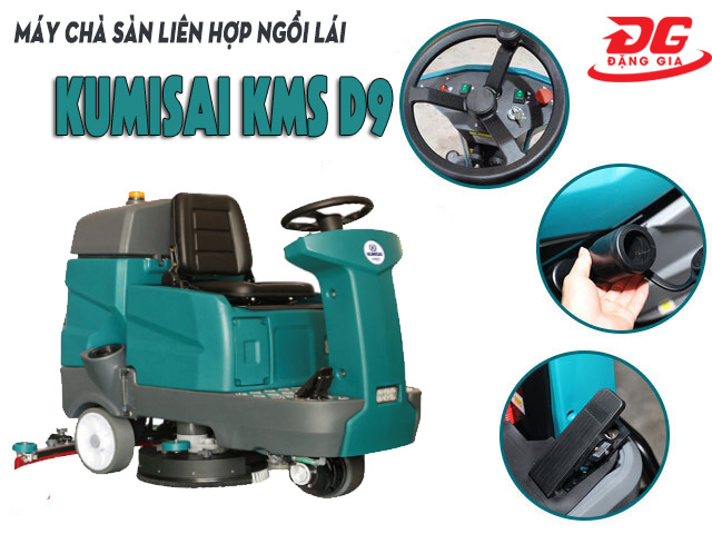 Máy chà sàn ngồi lái Kumisai KMS D9