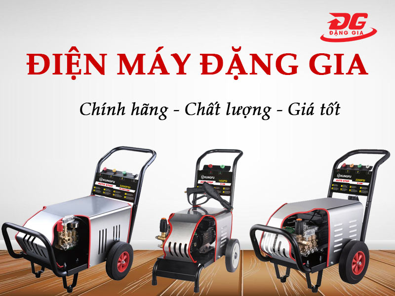 Đặng Gia bán máy rửa xe áp lực cao Kungfu chất lượng, giá ưu đãi