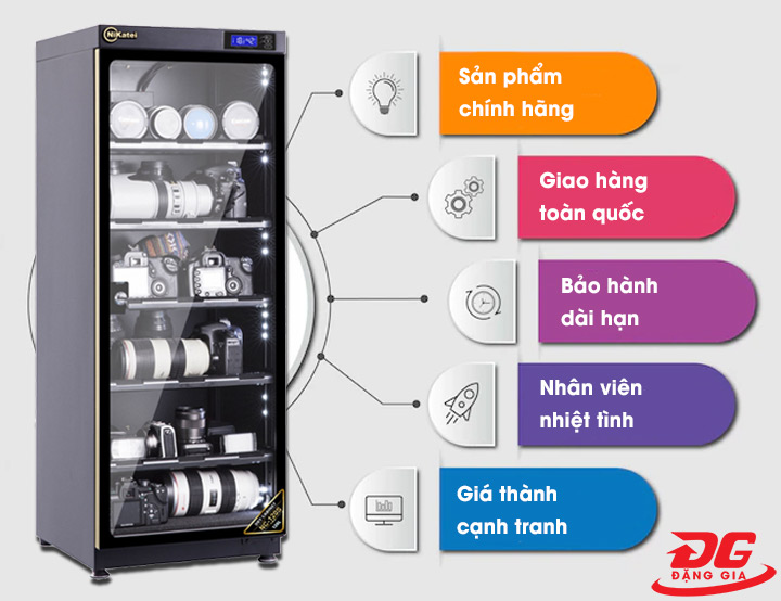 Đặng Gia là đơn vị phân phối tủ chống ẩm uy tín được khách hàng lựa chọn