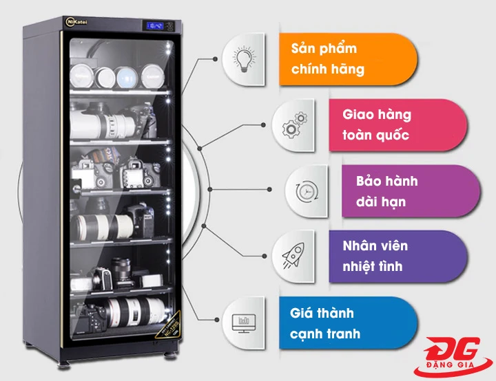 Đặng Gia là đơn vị phân phối tủ chống ẩm uy tín được khách hàng lựa chọn