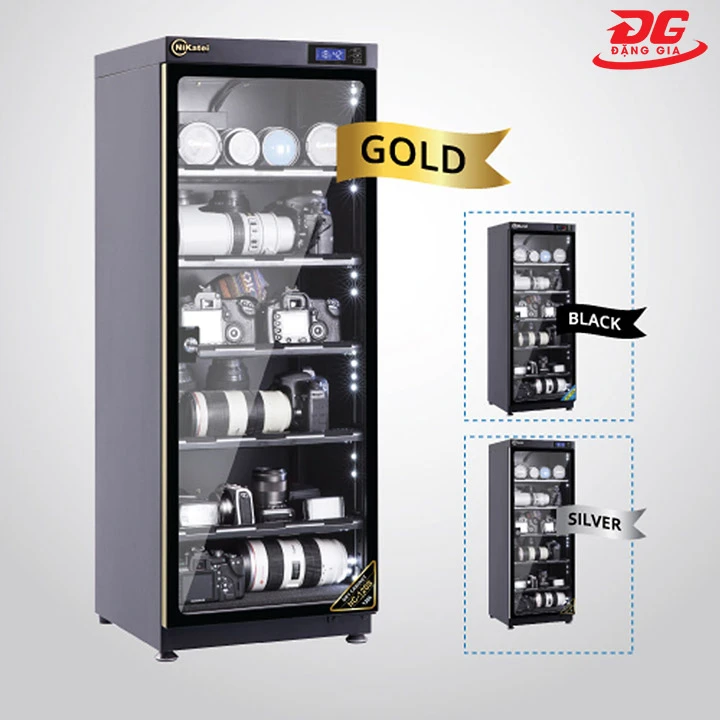 Tủ hút ẩm bảo quản thiết bị Nikatei NC-120S
