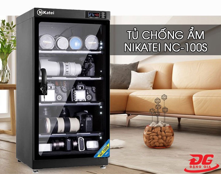Tủ chống ẩm cho máy ảnh Nikatei NC-100S