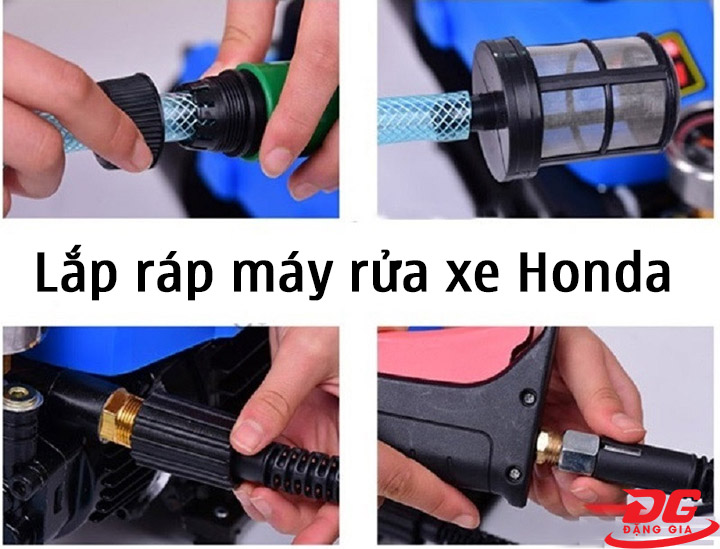 Cách lắp ráp máy rửa xe Honda