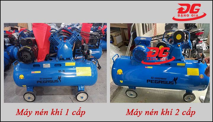 Máy nén hơi piston PEGASUS 1 cấp và 2 cấp