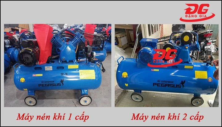 Máy nén hơi piston PEGASUS 1 cấp và 2 cấp
