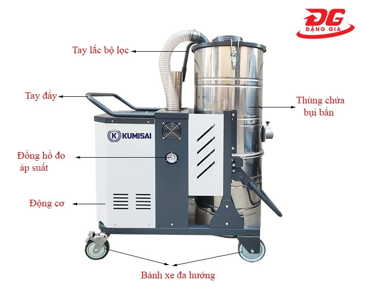 máy hút bụi chuyên dụng Kumisai KMS 300