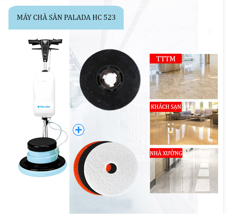 Palada HC 523 có khả năng làm sạch vượt trội