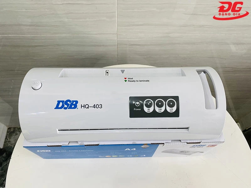 Máy ép nhựa plastic A4 DSB HQ-403