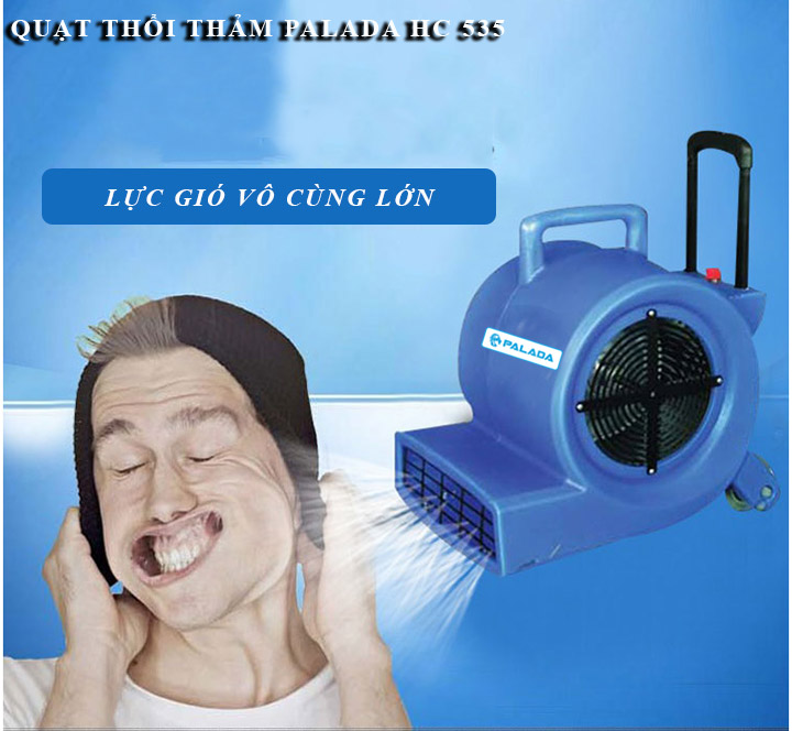 quạt thổi thảm Palada HC 535