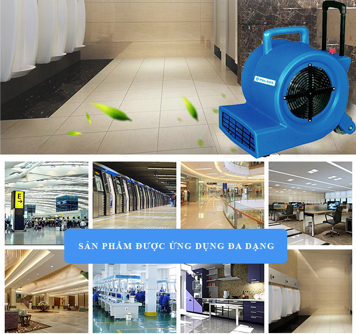Palada HC 535 được ứng dụng trong nhiều không gian khác nhau 