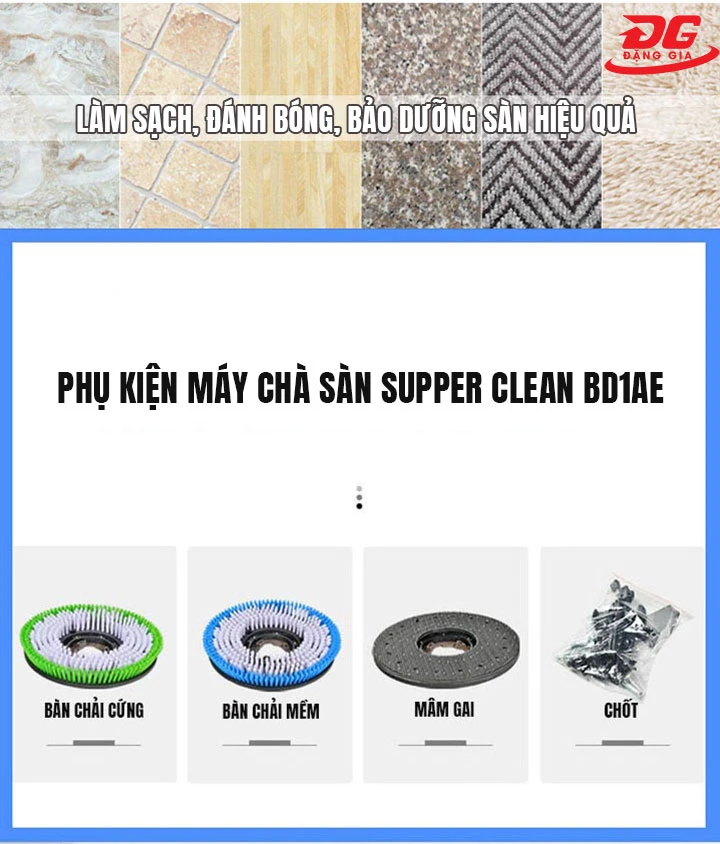 Phụ kiện máy chà sàn Supper Clean BD1AE