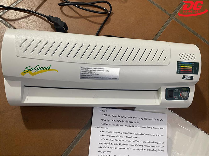Máy ép nhiệt DSB SO-GOOD 330 SUPER khổ A3