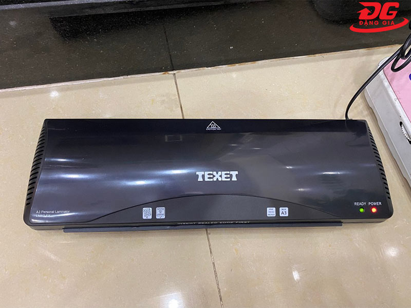 Máy ép plastic A3 giá rẻ Texet LMA3-V