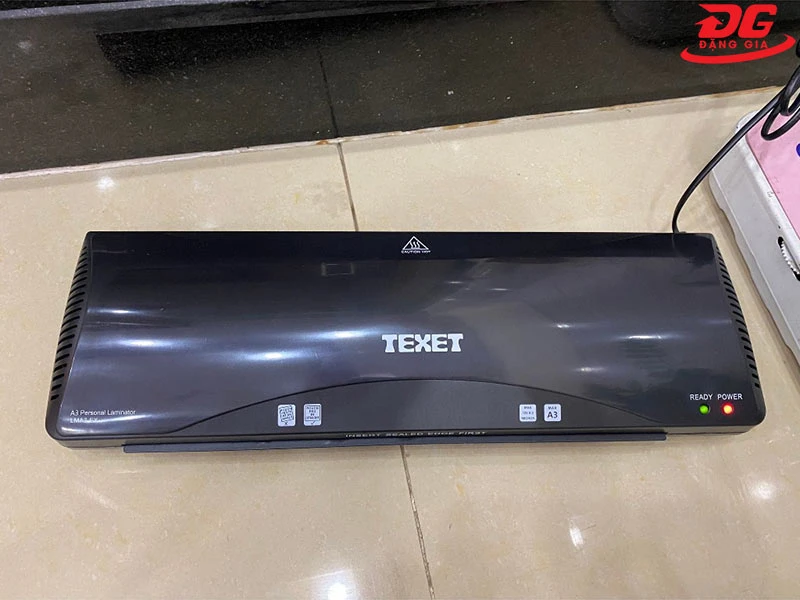 Máy ép plastic A3 giá rẻ Texet LMA3-V