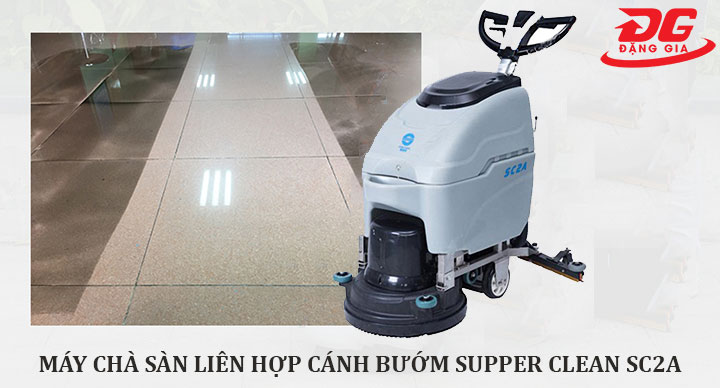 Máy chà sàn liên hợp cánh bướm Supper Clean SC2A 
