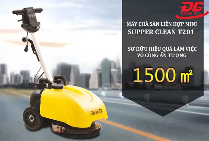 Máy chà sàn liên hợp mini Supper Clean T201